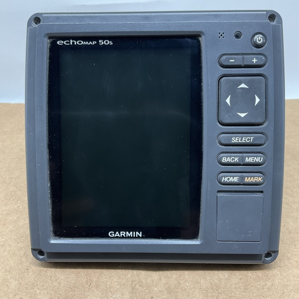 Garmin echoMAP 50s GPS Chartplotter Display For Parts, Not Working