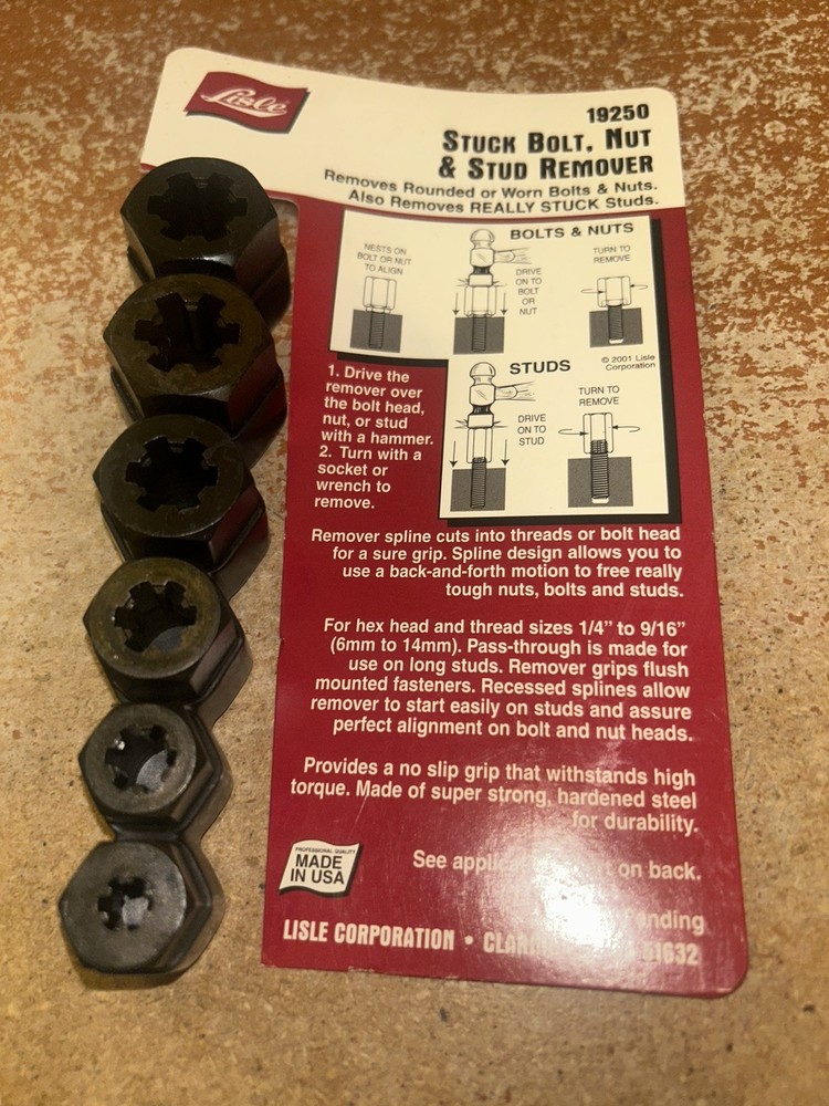 Lisle 19250 Stud Remover Set