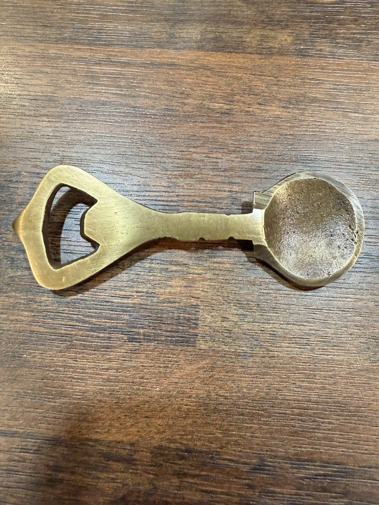 Solid Brass Sea Shell Bottle Opener 4.5”