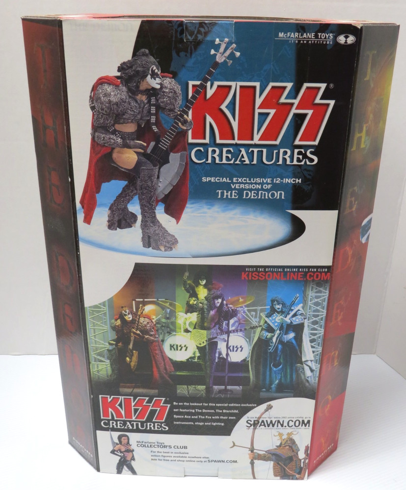 KISS GENE SIMMONS THE DEMON CREATURES 12 INCH FIGURE IN BOX 2002