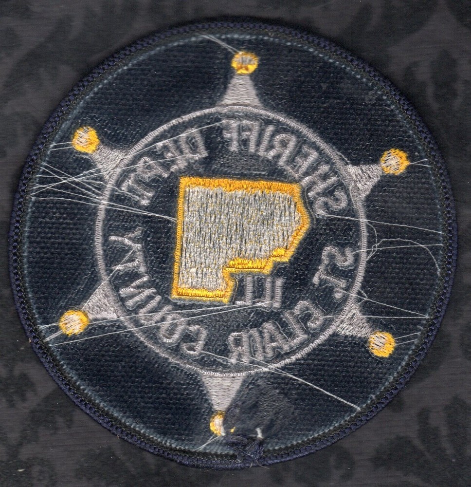 St. Clair County Illinois Sheriff Shoulder Patch