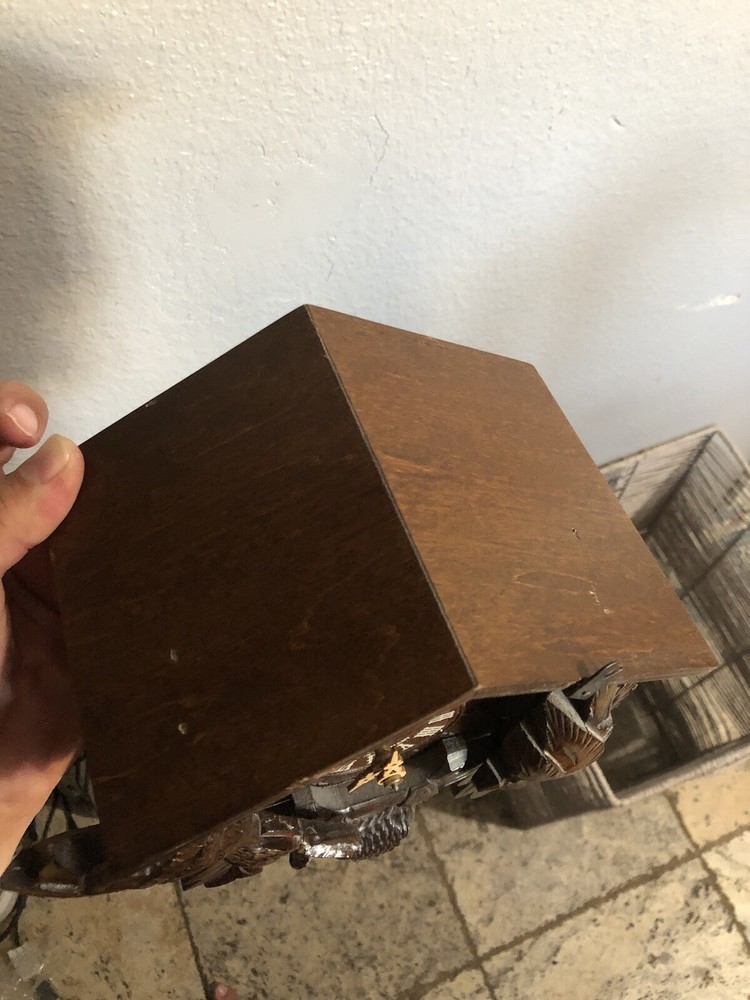 Vintage German Black Forest Cuckoo Clock …See Description