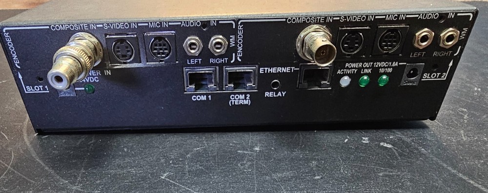 VBrick 9190-4300-000, 6000 Series Digital Video Encoder, Powers on - Untested
