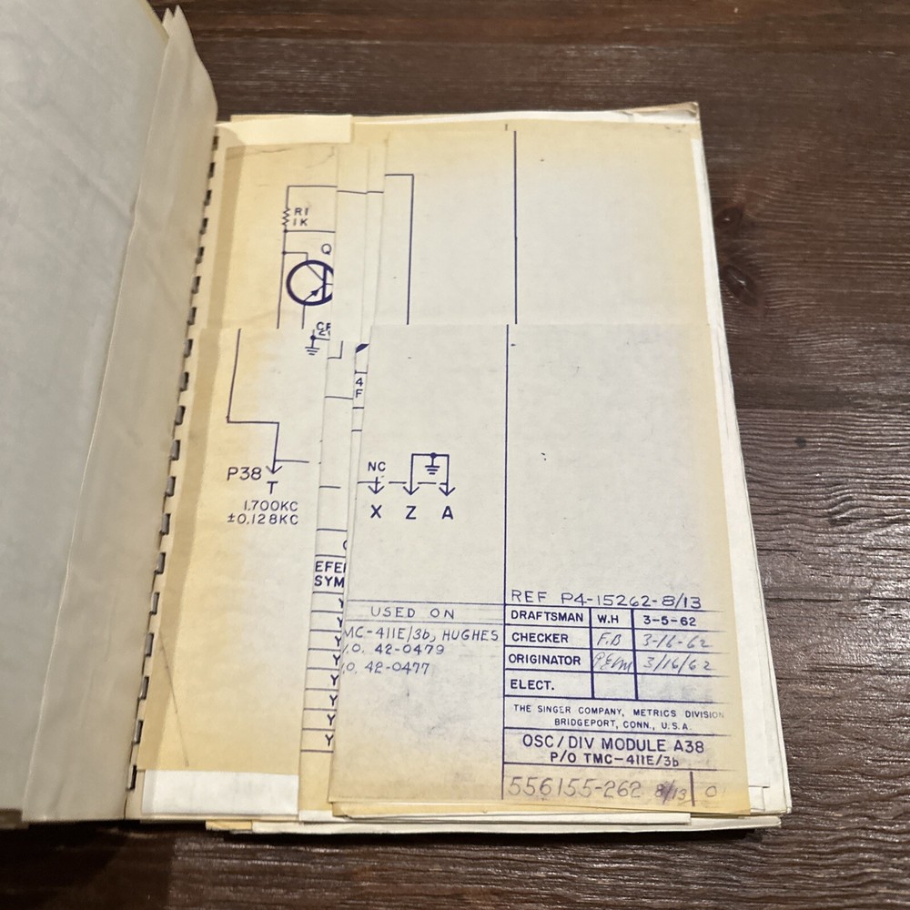 Singer Panoramic Model TMC-411E Simultaneous Eleven Point Calibrator Instruction