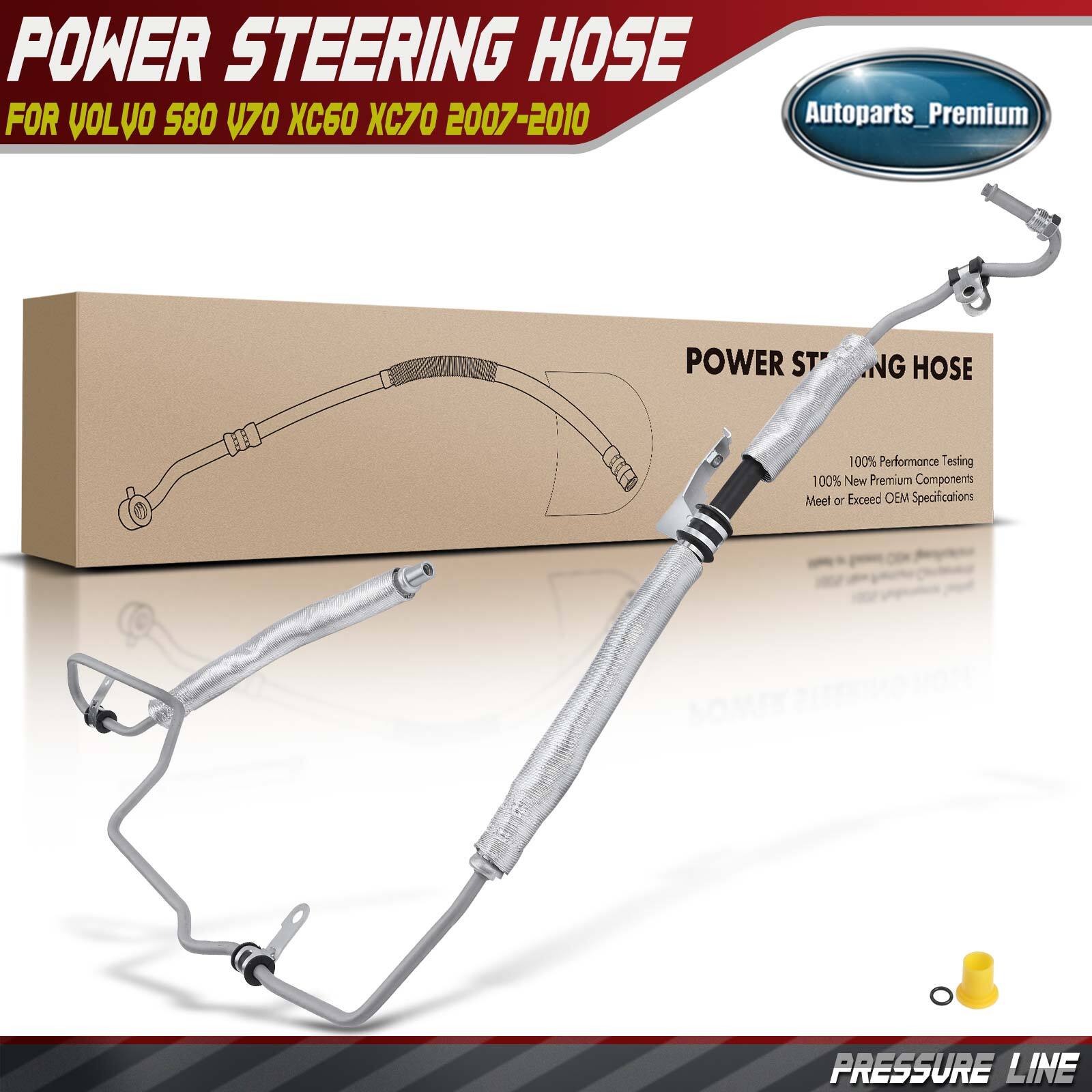 Power Steering Pressure Line Hose Assembly for Volvo S80 V70 XC60 XC70 2007-2010