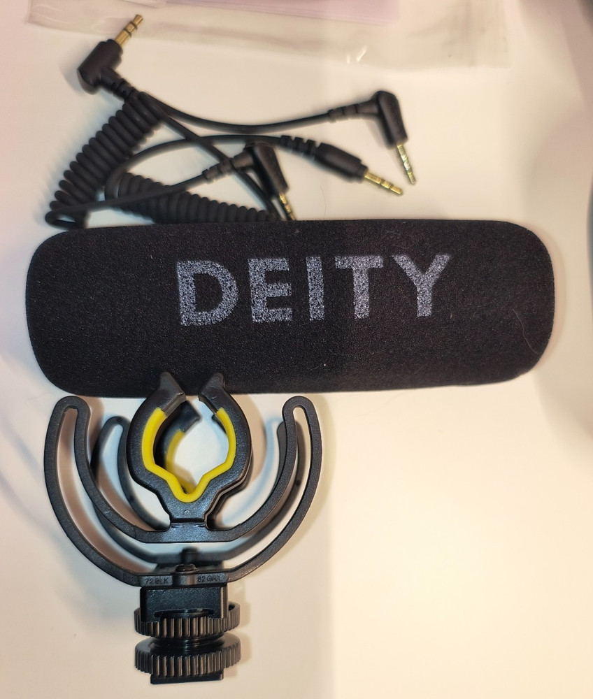 Deity V-Mic D3 Pro accessory bundle case mount windscreens cables NO MIC