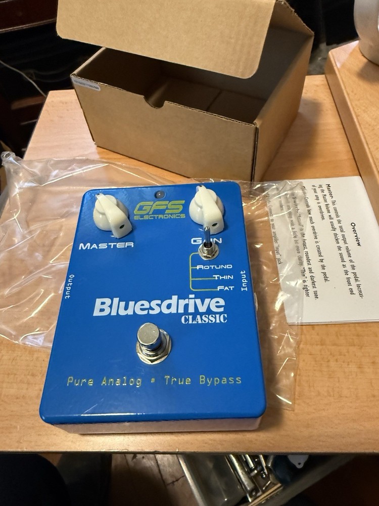 Gfs Bluesdrive Classic pedal