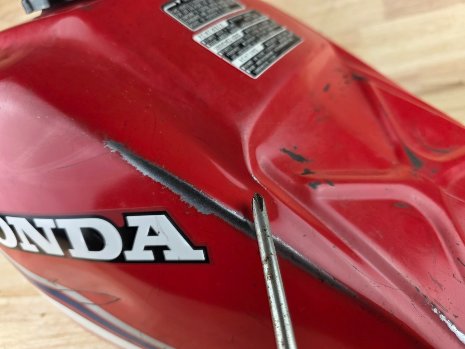 1985 85 ATC250SX HONDA OEM FUEL GAS TANK CAP 1986 86 1987 87 ATC 250SX