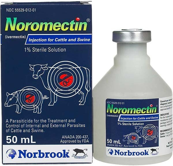 Norbrook Dewormer Wormer 50 mL Cattle Swine