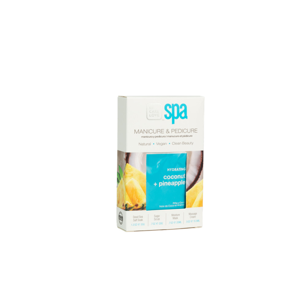 BCL Spa Coconut + Pineapple 4-step Packet Box
