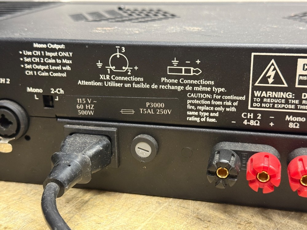 HAFLER P-3000 Power Amplifier