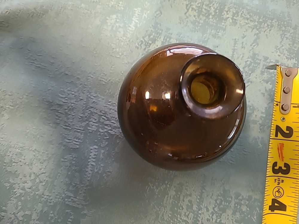 Vtg. Brown Vase