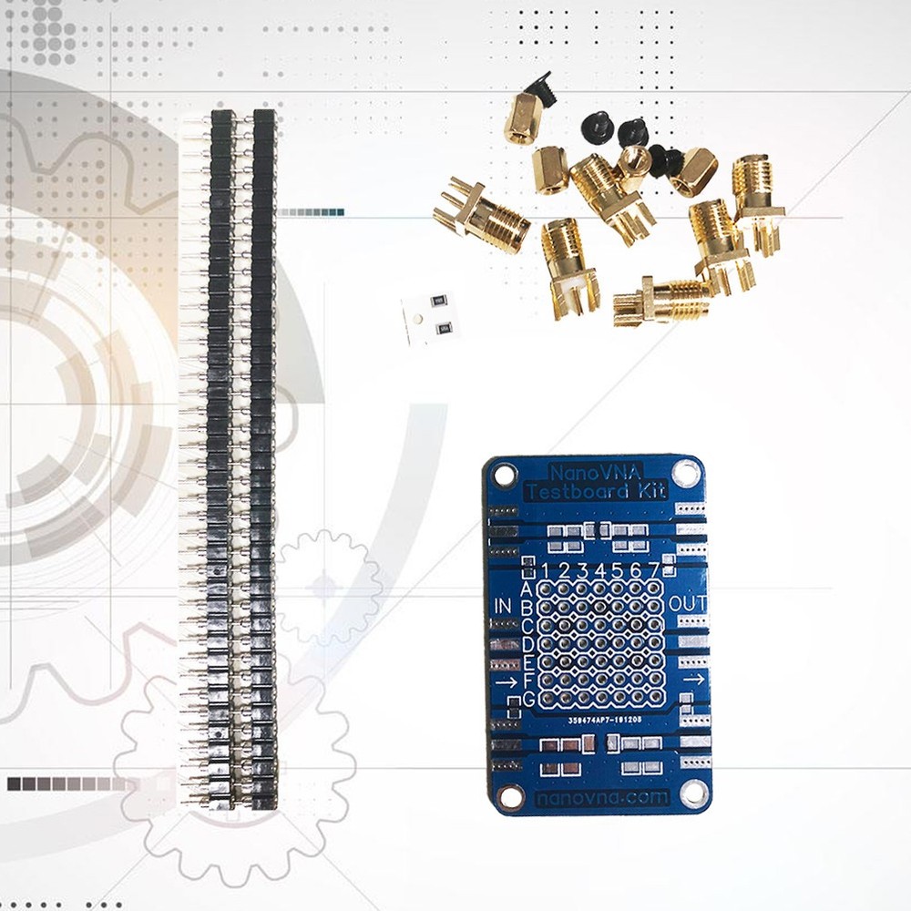 Testboard Kit Network Analyzer Test Board Filters Attenuation Pad Plastic