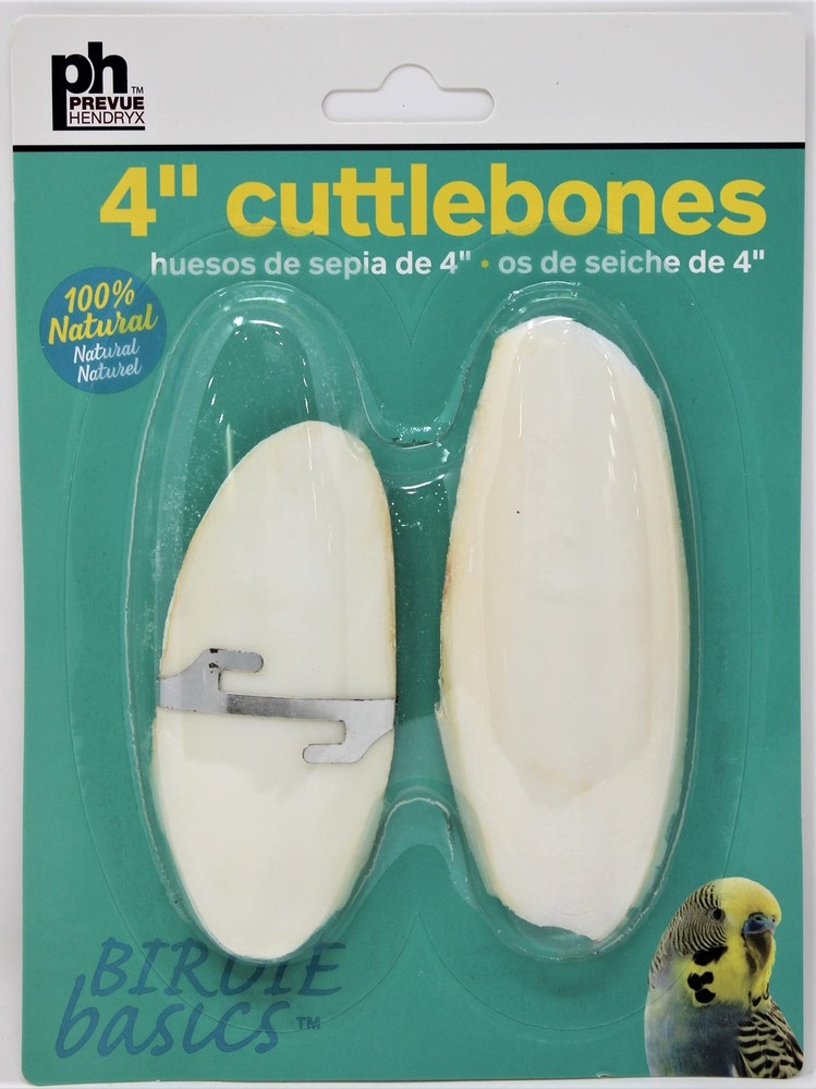 Birdie Basics Cuttlebone - Small - 4" - 2 pk