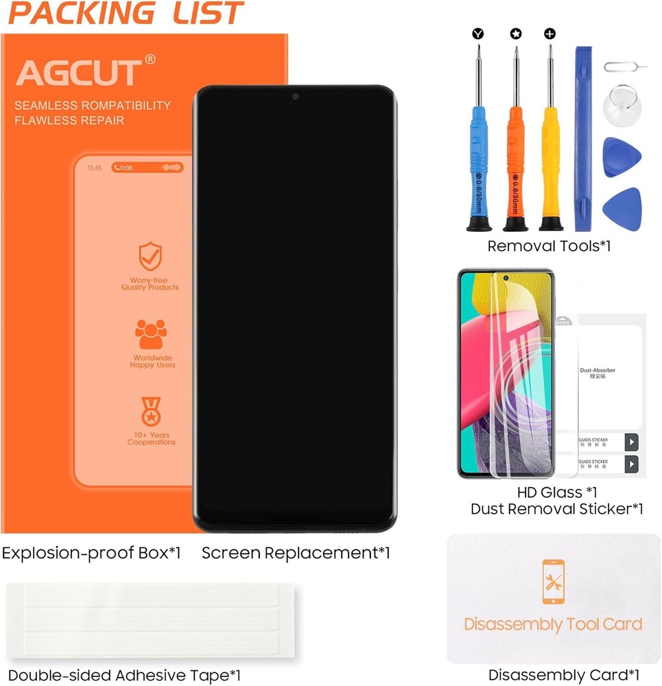 For Samsung Galaxy Note 20 Ultra LCD display Touch Screen Replacement N986U