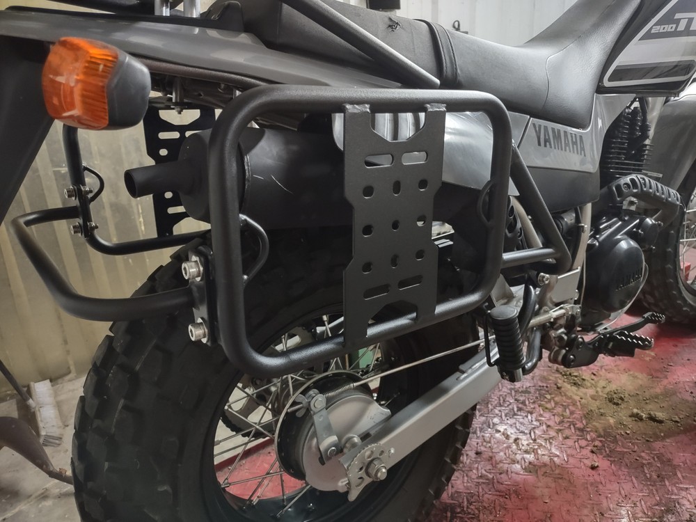 TW200 Side Rack Pannier System