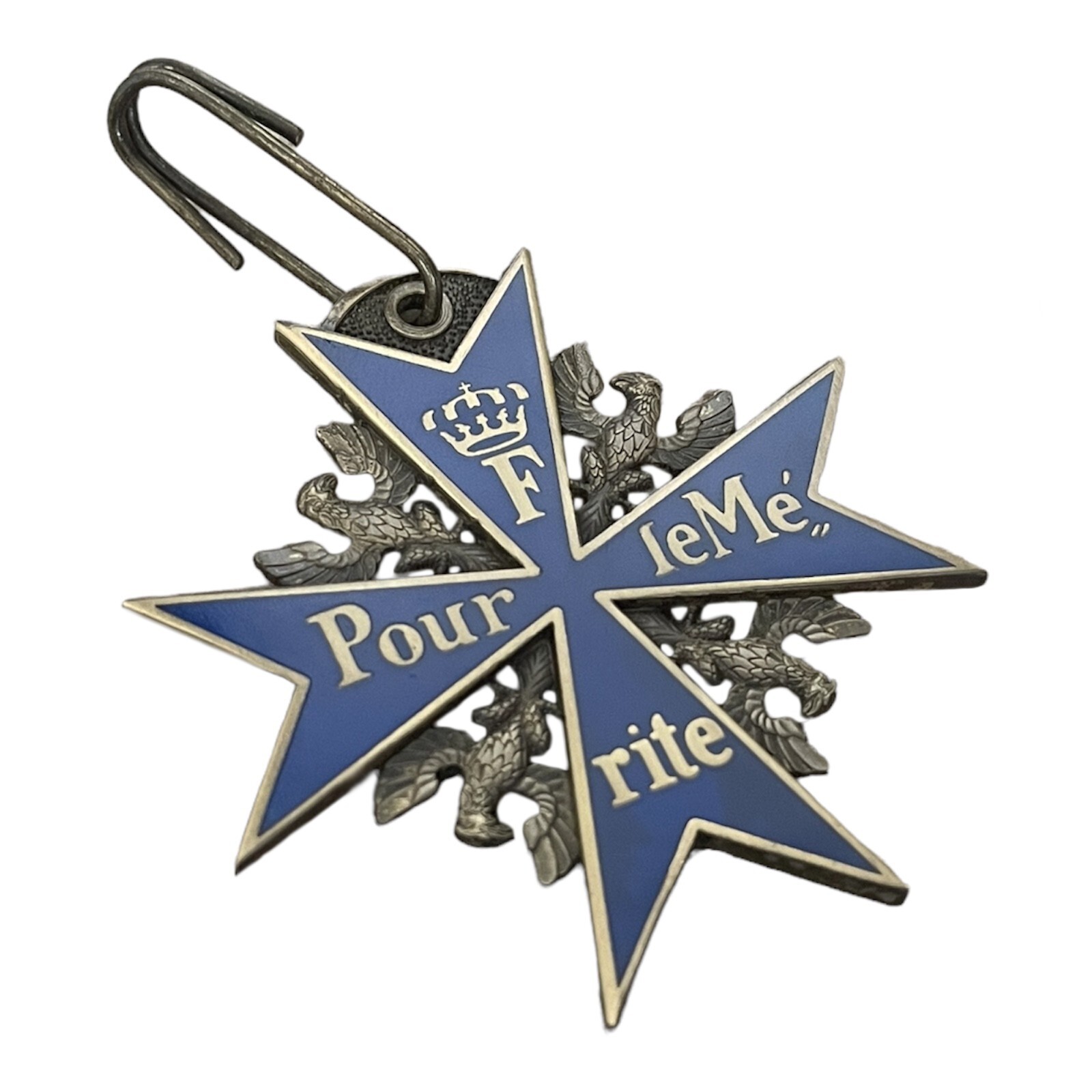 WW1 Repro German Prussian Blue Max Medal Pour Le Merite Military Award