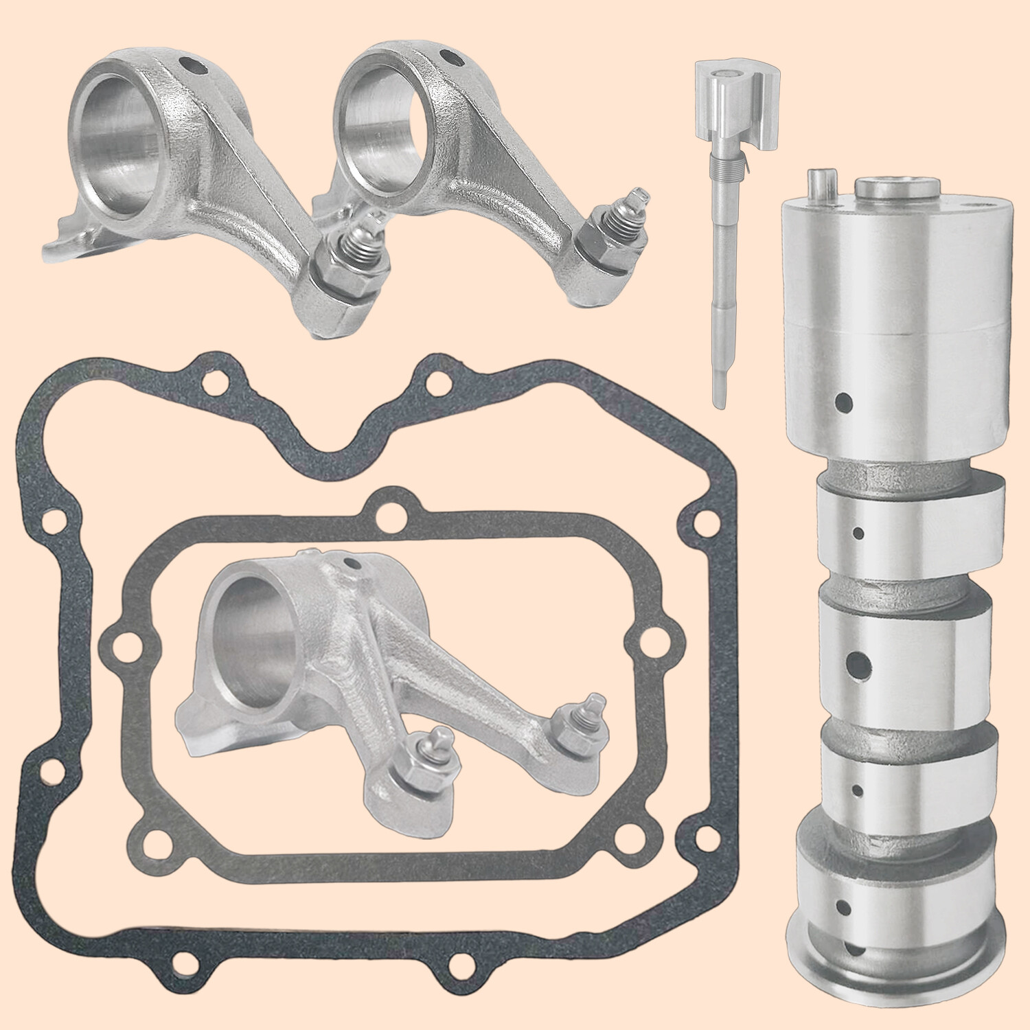 Camshaft & Rocker Arms w/Gasket Kits for Polaris Ranger 400 500 Scrambler 500