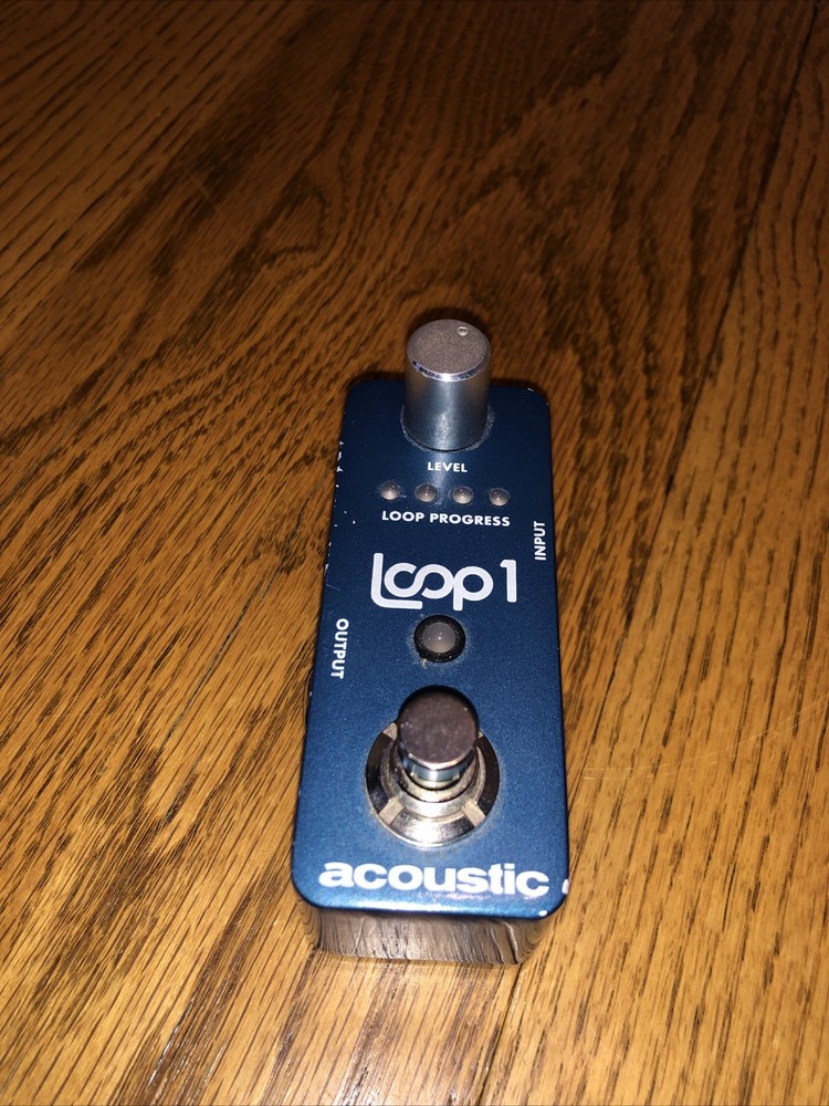 Acoustic Loop1 Looper Guitar Effect Pedal. Untested.