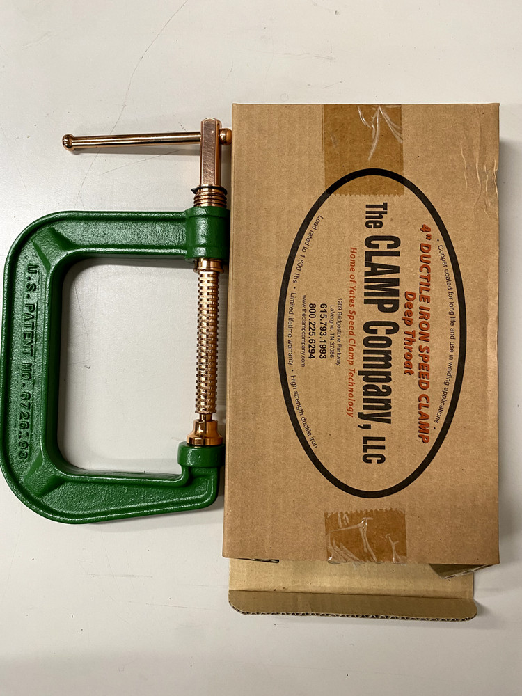 Yates Speed Clamp, All Sizes and Materials