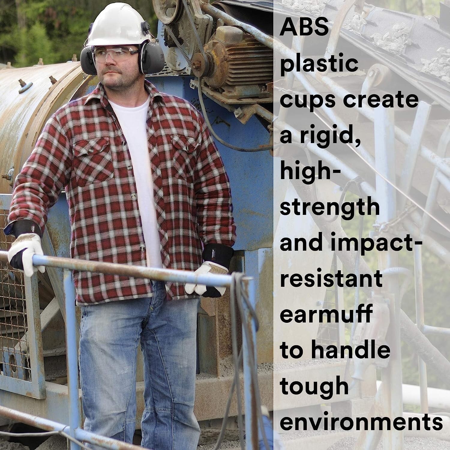 3M X5P3E Peltor Cap Mount Ear Muffs Hard Hat Attachment Noise Reduction NRR 31dB