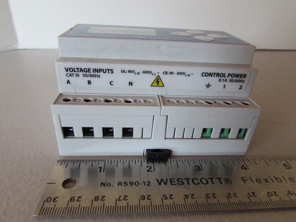 VERIS Enernoc DIN Rail Mount Compact Power Meter E50C2A-E5 E50 Series Made in US