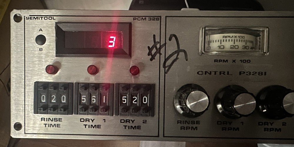 RHETECH SEMITOOL PCM 328 Controller For 260