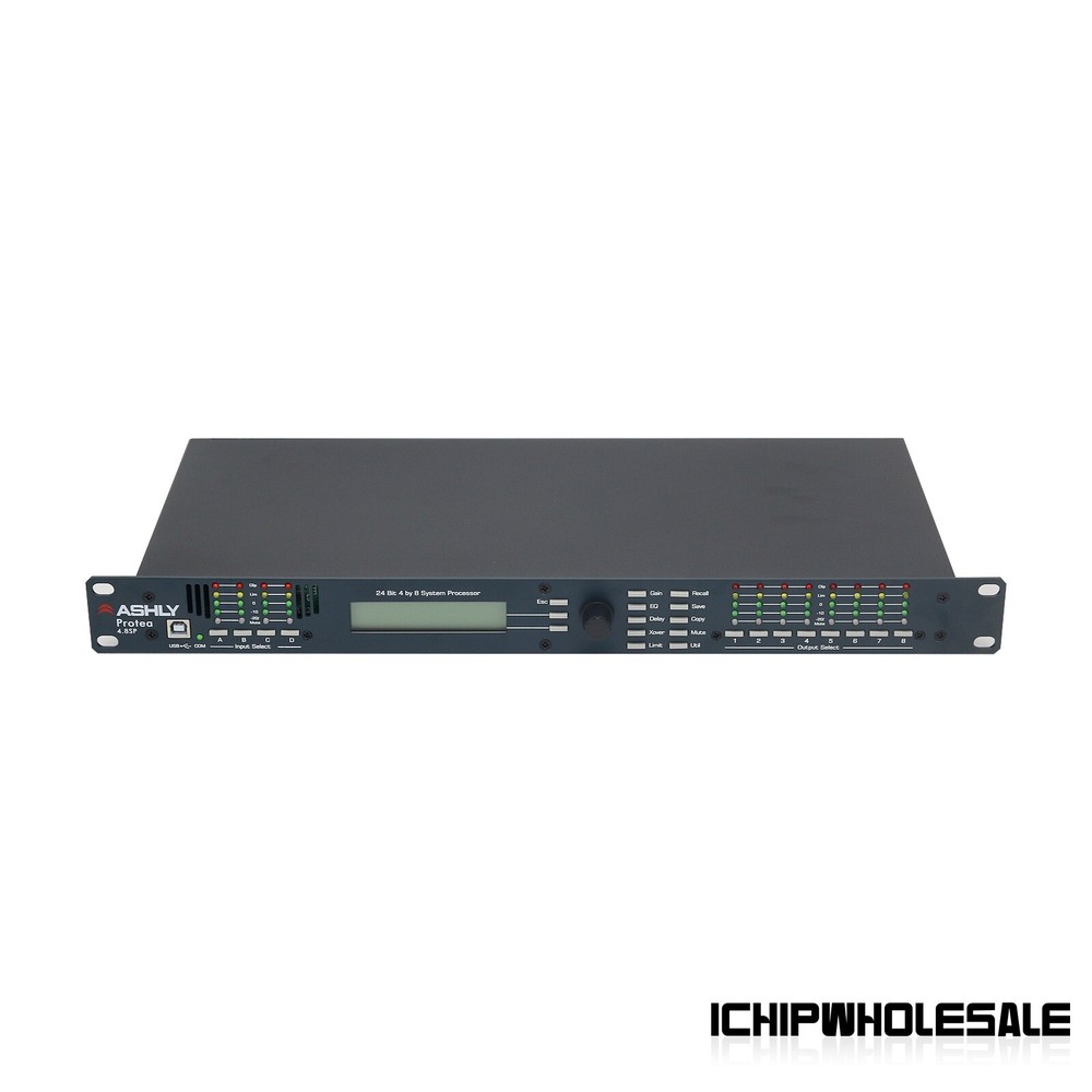 4.8SP Digital DSP Audio Processor Original Software 4 In 8 Out Sound System