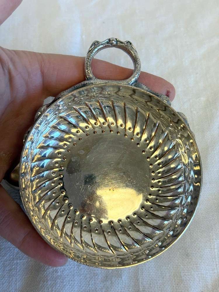 Silverplate trinket dish lot x5