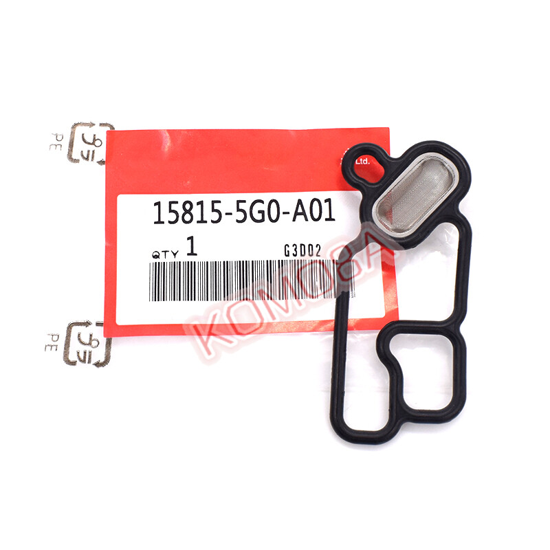 Fit Honda 15815-5G0-A01 VVT Variable Timing Spool Solenoid Valve Gasket Filter
