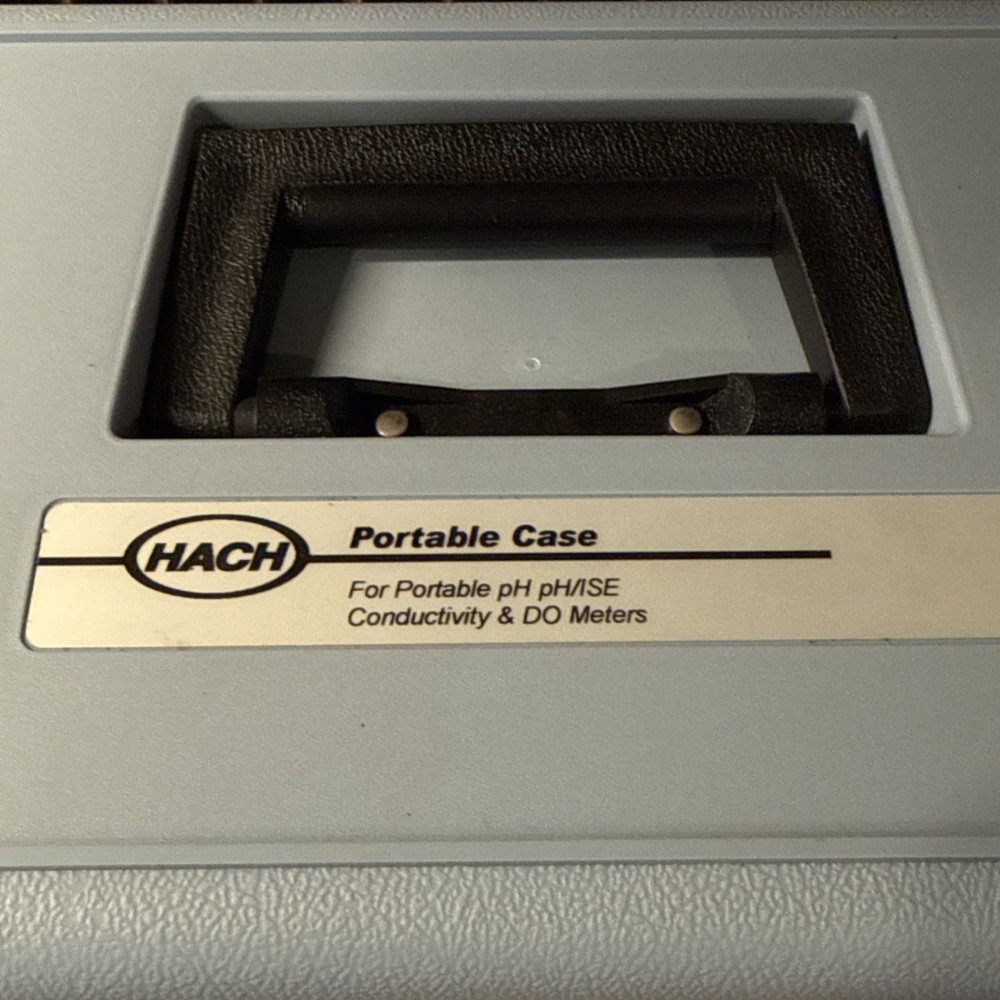 Hach HQ20 Portable Dissolved Oxygen/pH Meter With Probe WORKING W/extras