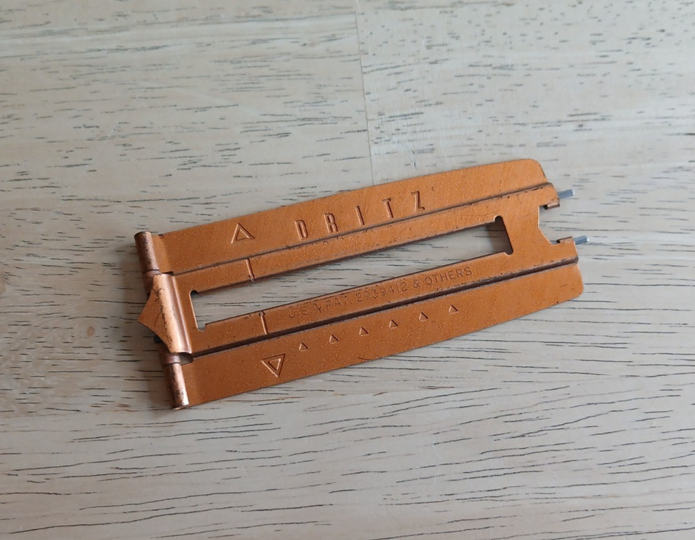 Vintage Clinton Pleat-Maker & Dritz Bound Buttonhole Maker Sewing Attachments