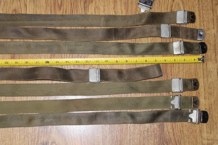 US Military Vietnam Era Gen 1 Nylon M1 .223 7.62 Seat Belt Rifle Sling C Grade C