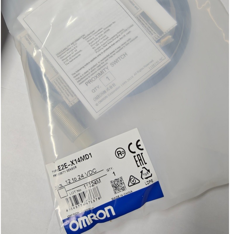 OMRON-E2E-X14MD1 Proximity Switch E2EX14MD1 1PC Free Shipping