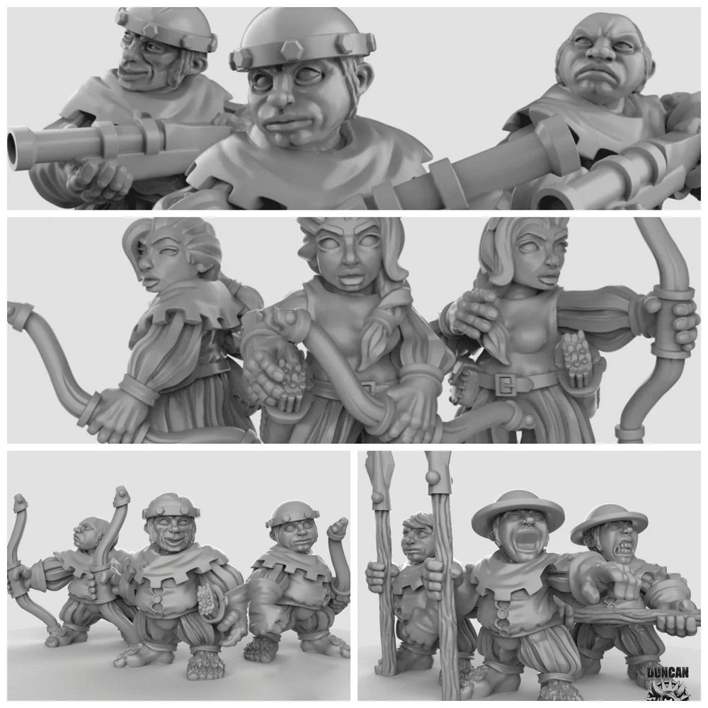 Halflings Miniature