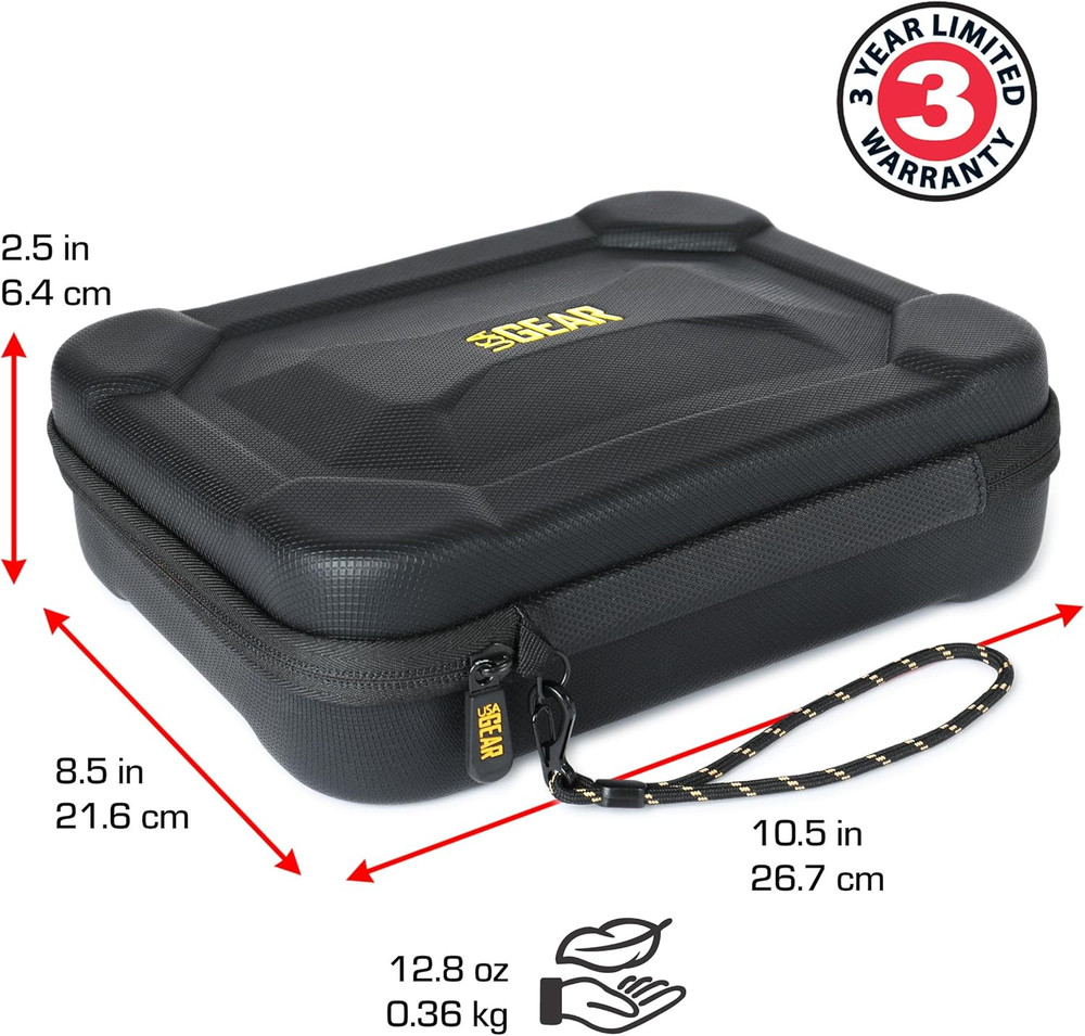Manometer Case - Manometer Gauge Case with Customizable Foam Interior & Durable