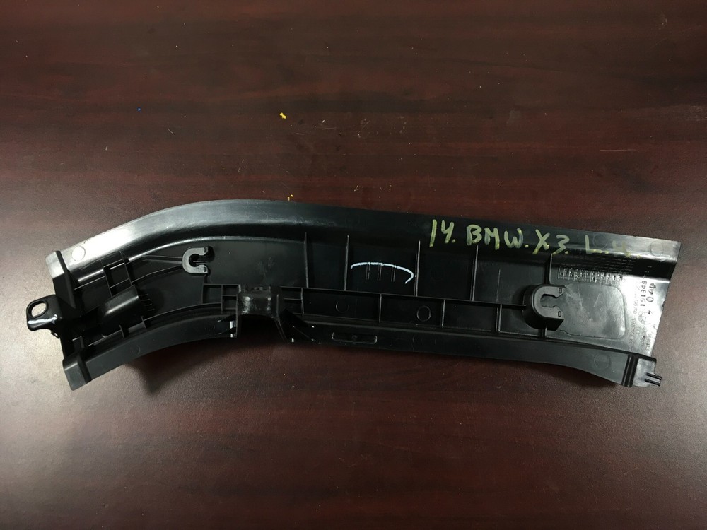 2011 - 2017 BMW X3 Left Driver Side Trunk / Cargo TRIM Panel 7243783 OEM .