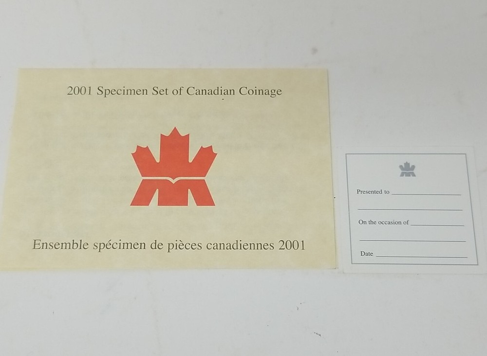 RCM 2001 & 2002 Specimen Sets (14 Coins) #3039