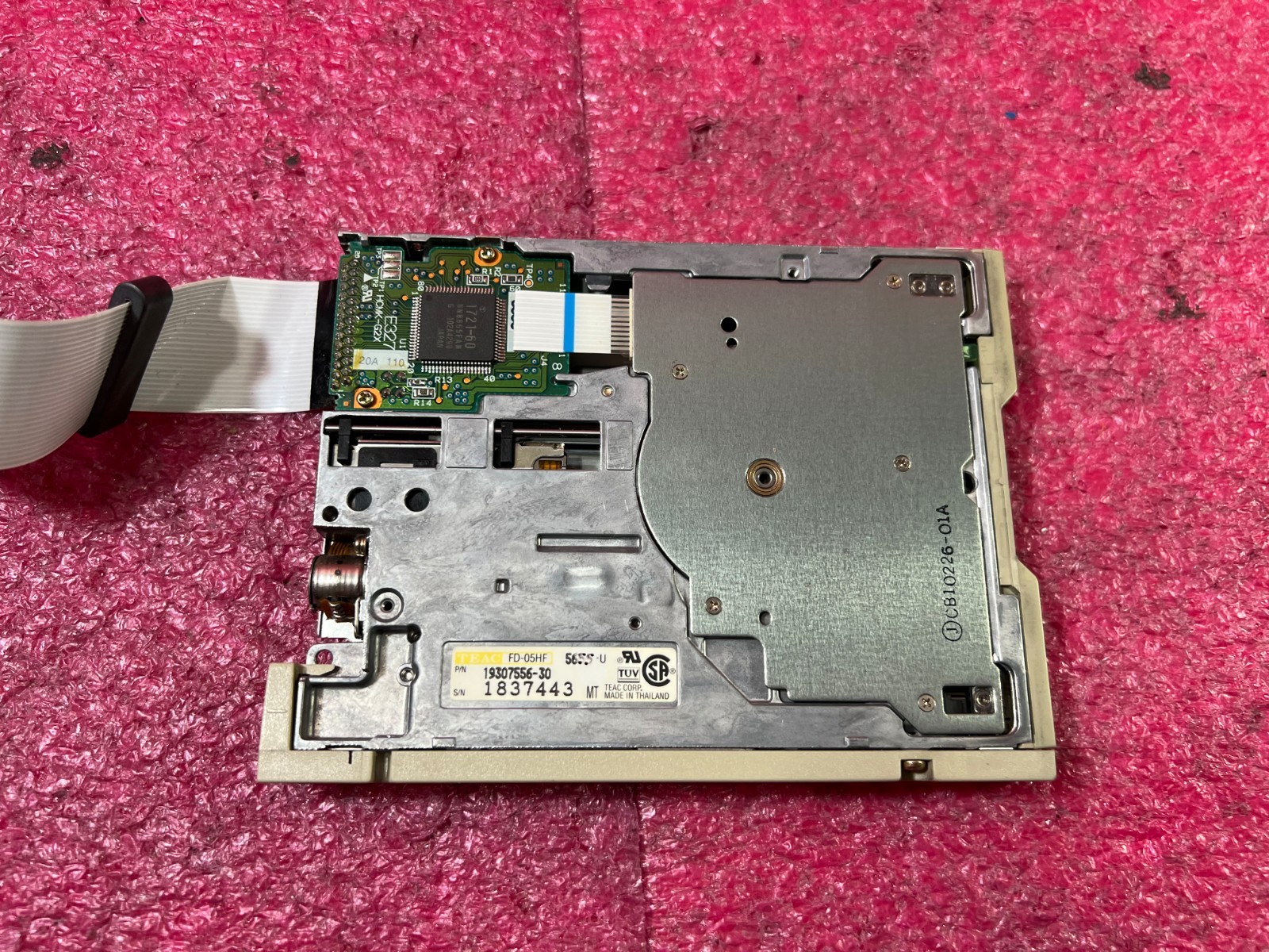 Tektronix TDS 714L Digital Storage Oscilloscope Floppy Disk TEAC FD-05HF 5655-U