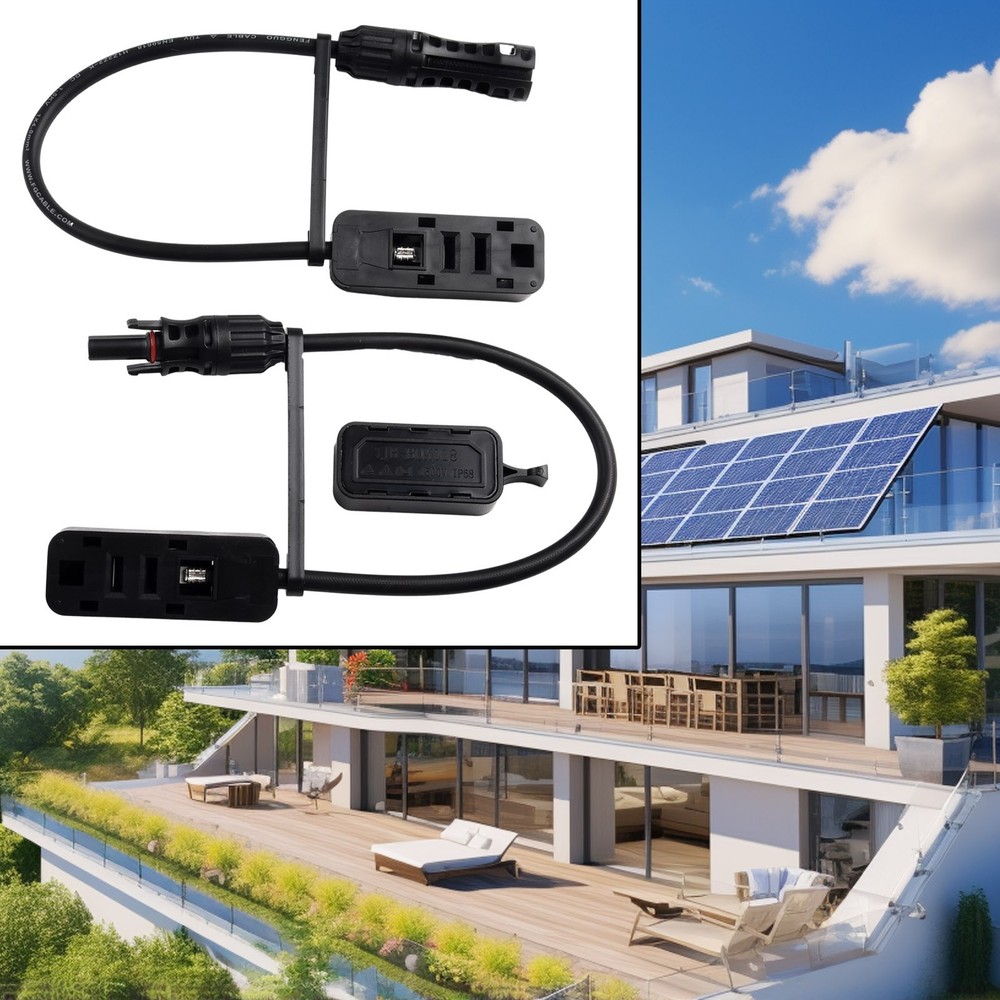 Solar Panel 3-split Junction Box 1500V/30A IP67 photovoltaic Module Confluence
