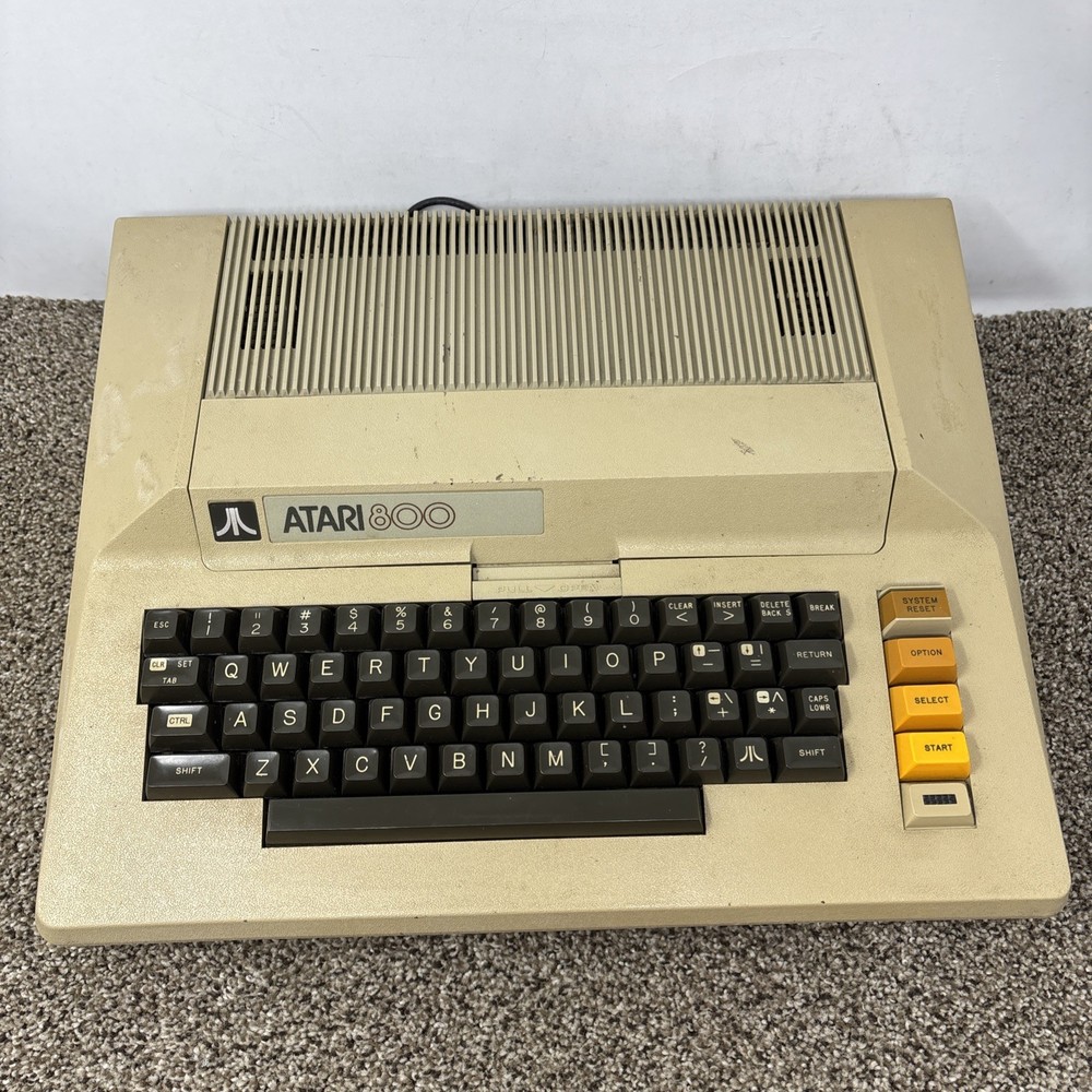 Atari 800 8-bit Computer System Fully Tested Great Condition 48k READ