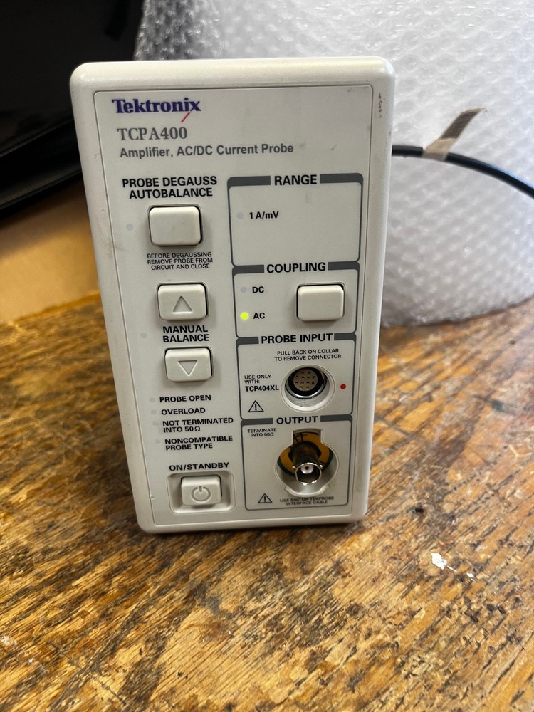 5cc Tektronix TCPA400 Untested