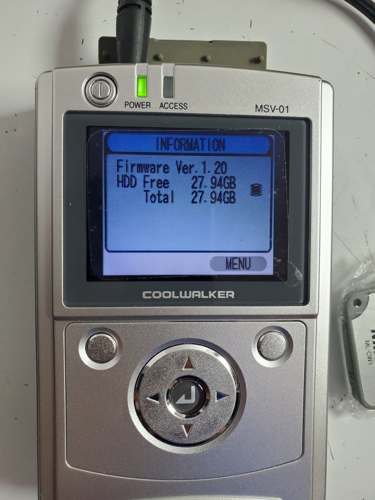 Nikon Coolwalker MSV-01 - Bad Battery - Digital Photo Storage