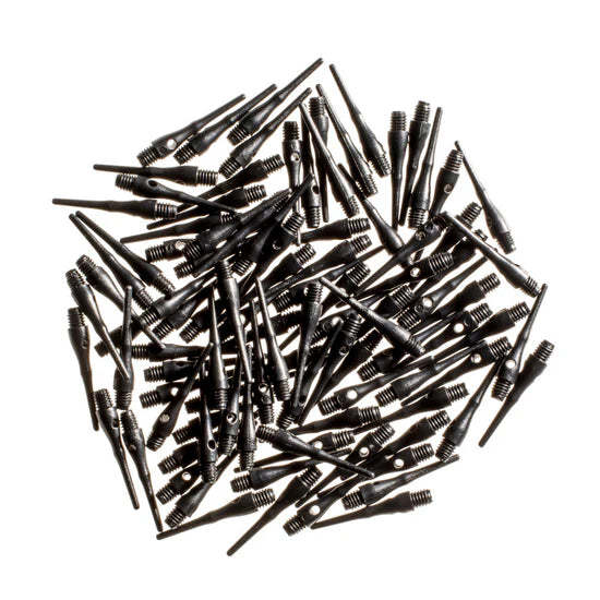 Viper Tufflex Tips III 2BA 100Ct Soft Dart Tips - Black