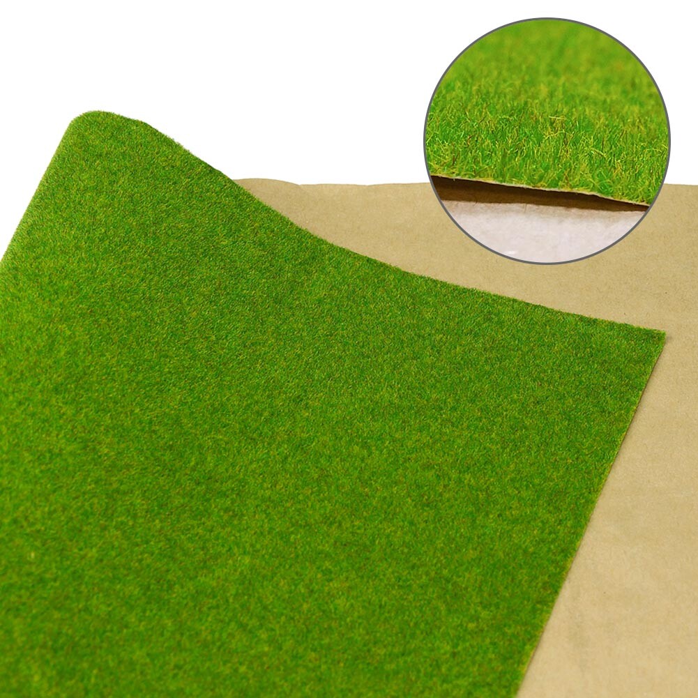 0.4mX1m Grass Mat Grass Green Artificial Lawn Carpet Model Architectural Layout