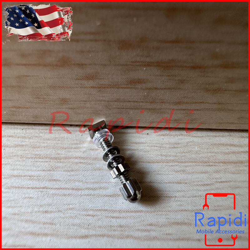 Set For C ar tier Eyeglasses Frame 2.5*2.5mm Silver Square Screw + Bolt