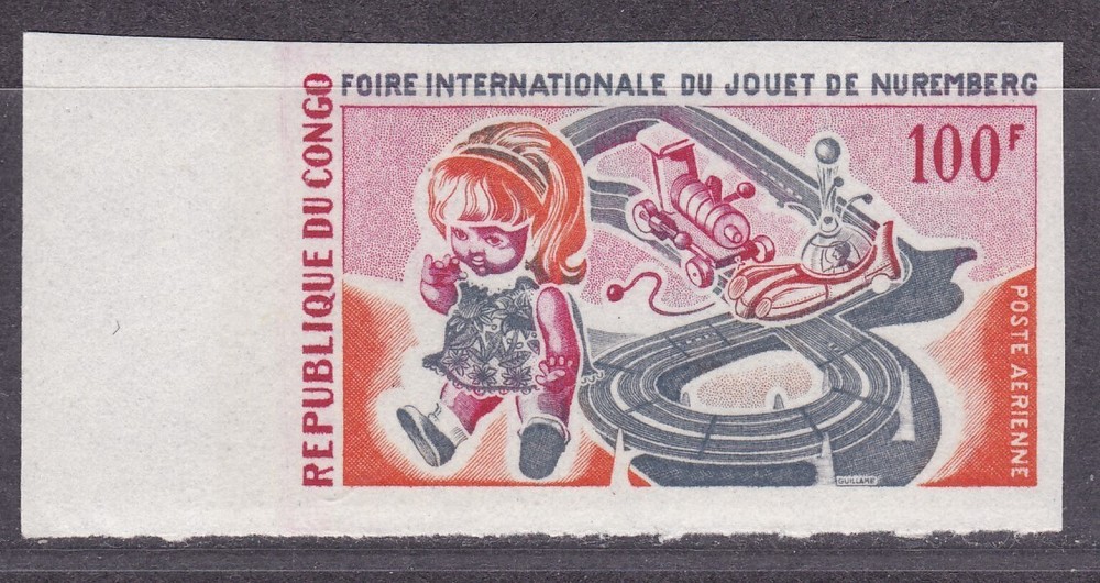 Congo, Nuremberg toy fair 1969. Imperf.  MNH.