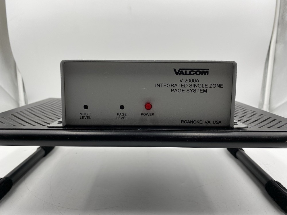 Valcom V-2000A 1 Zone One-Way Basic Integrated Page Control