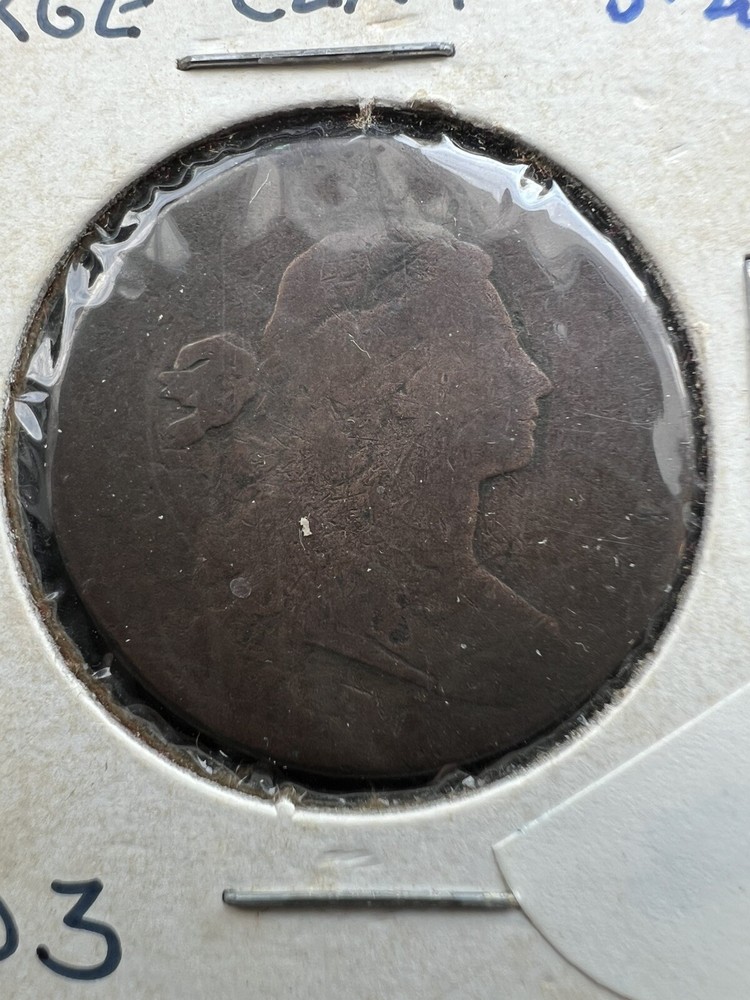 1803 Draped Bust U.S Large Cent - Copper