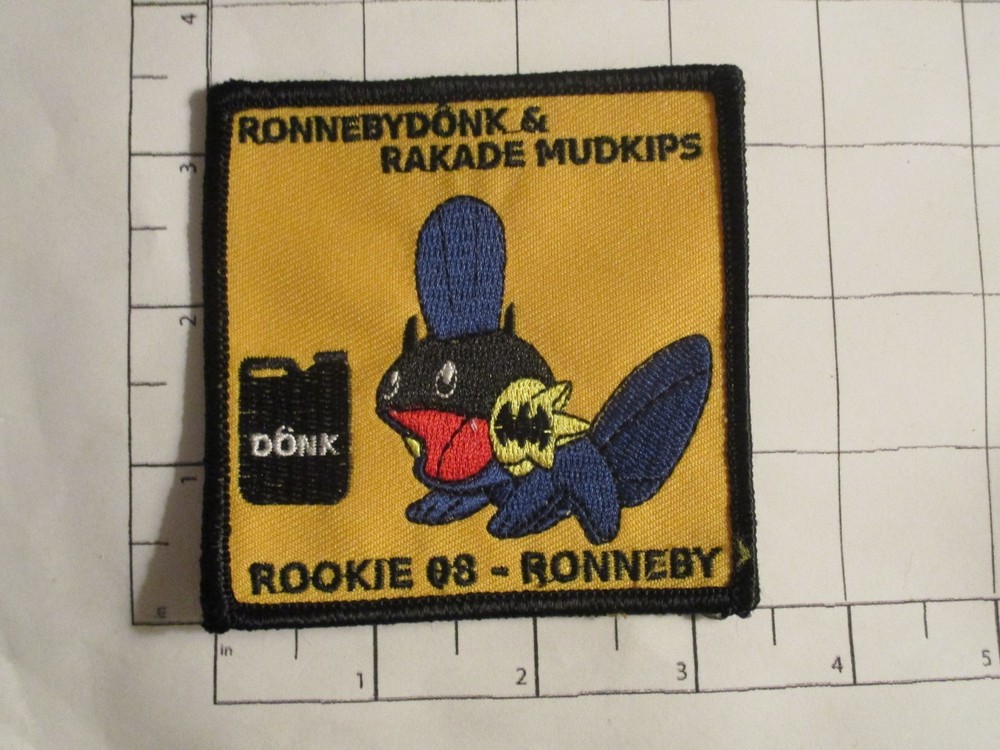 Ronnebydönk & Rakade Mudkips Patch - Sweden